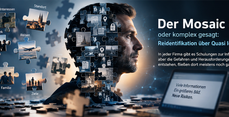Der Mosaic Effect, oder komplex gesagt: Reidentifikation über Quasi Identifikatoren